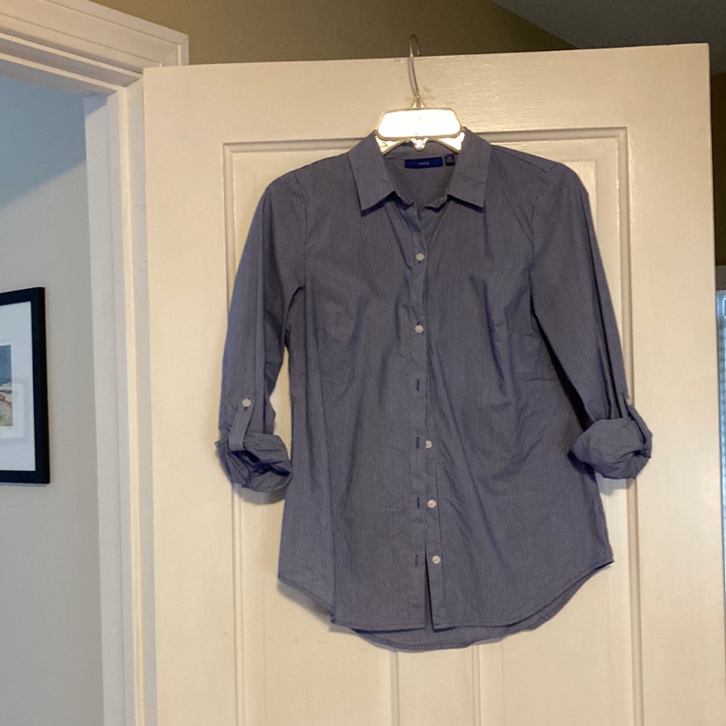 Basic Striped Button Down